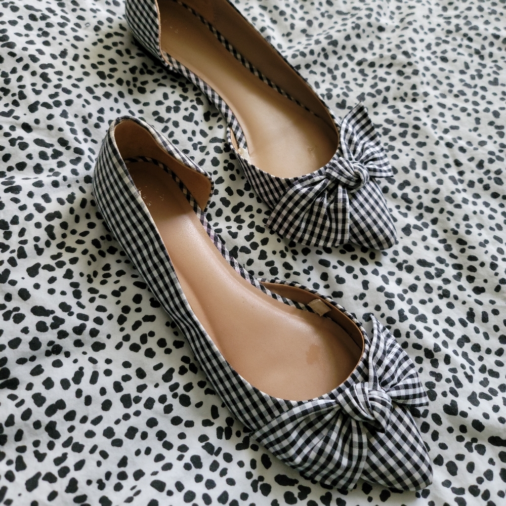 Gingham Flats